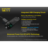 Nitecore TUBE v2.0 55 Lumen USB Rechargeable Keychain Flashlight (Azure) Tube v2.0